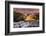 Park Guell with City Skyline Behind at Dusk, Barcelona, Catalonia, Spain-Stefano Politi Markovina-Framed Photographic Print