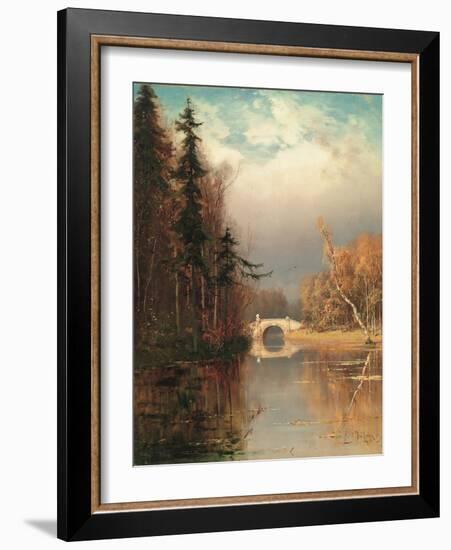 Park in Autumn, 1893-Juli Julievich Klever-Framed Giclee Print