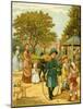 Park in Paris in late 19th century-Thomas Crane-Mounted Giclee Print