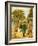 Park in Paris in late 19th century-Thomas Crane-Framed Giclee Print