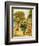 Park in Paris in late 19th century-Thomas Crane-Framed Giclee Print