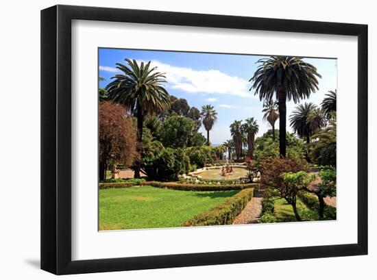 Park of the Villa Nobel in San Remo, Province of Imperia, Liguria, Italy-null-Framed Art Print