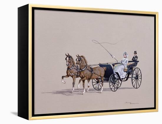 Park Phaeton, 1972-Ninetta Butterworth-Framed Premier Image Canvas