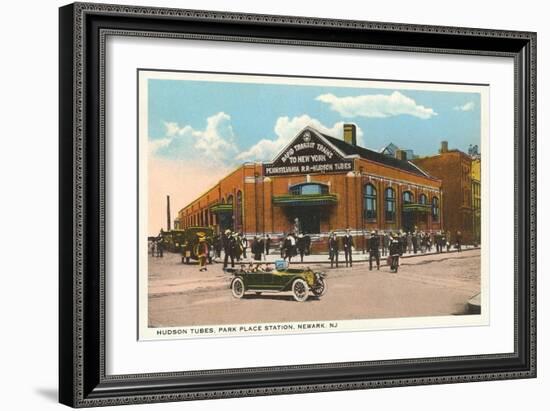 Park Place Station, Newark, New Jersey-null-Framed Art Print