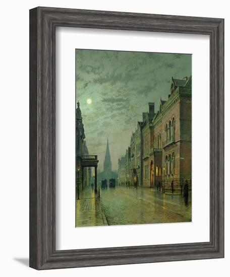 Park Row, Leeds, 1882-John Atkinson Grimshaw-Framed Giclee Print