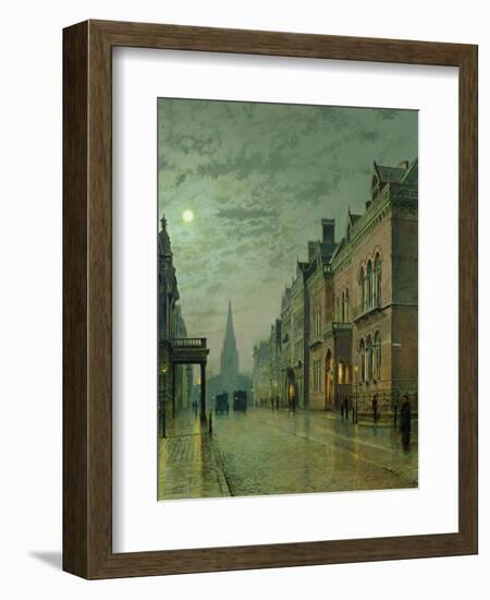 Park Row, Leeds, 1882-John Atkinson Grimshaw-Framed Giclee Print