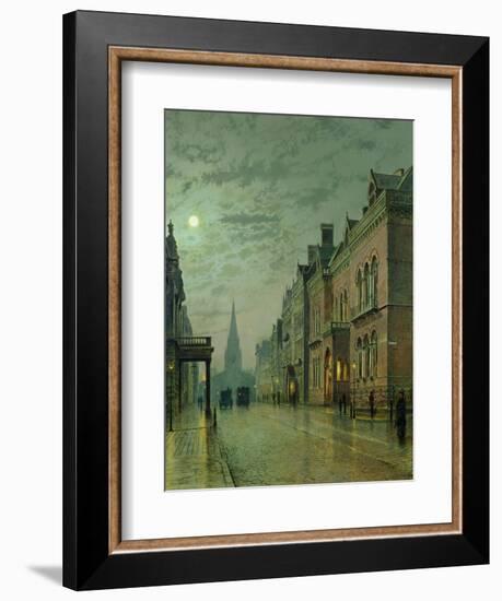 Park Row, Leeds, 1882-John Atkinson Grimshaw-Framed Giclee Print