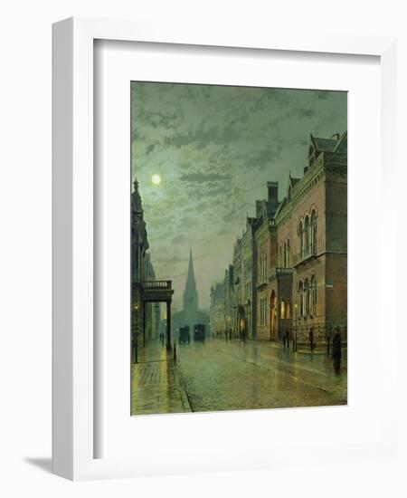 Park Row, Leeds, 1882-John Atkinson Grimshaw-Framed Giclee Print