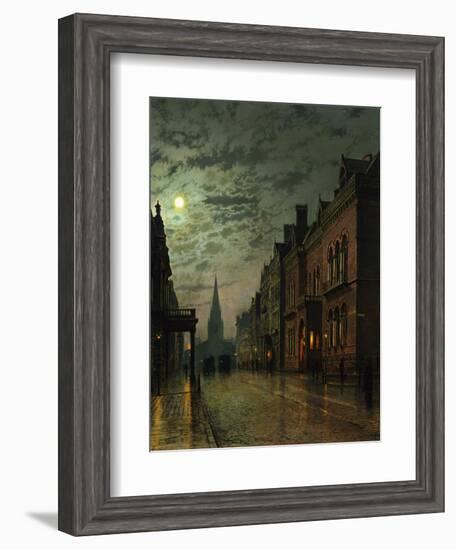 Park Row, Leeds, England-John Atkinson Grimshaw-Framed Giclee Print