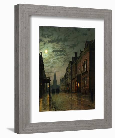 Park Row, Leeds, England-John Atkinson Grimshaw-Framed Giclee Print