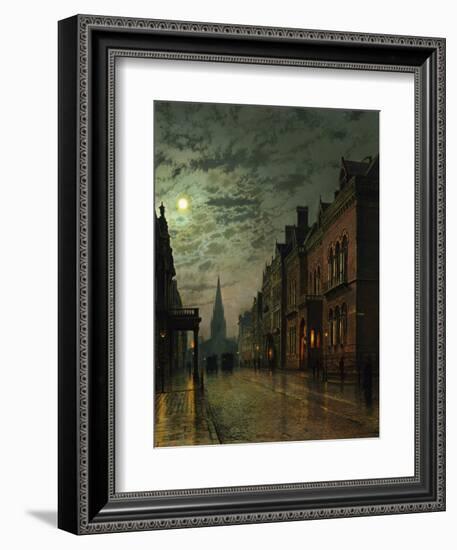 Park Row, Leeds, England-John Atkinson Grimshaw-Framed Giclee Print