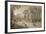 Park Scene-Jean-Baptiste Oudry-Framed Art Print