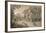 Park Scene-Jean-Baptiste Oudry-Framed Art Print