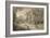 Park Scene-Jean-Baptiste Oudry-Framed Art Print