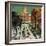 "Park Street, Boston," January 7, 1961-John Falter-Framed Giclee Print