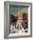 "Park Street, Boston," Saturday Evening Post Cover, January 7, 1961-John Falter-Framed Giclee Print