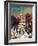 "Park Street, Boston," Saturday Evening Post Cover, January 7, 1961-John Falter-Framed Giclee Print