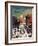 "Park Street, Boston," Saturday Evening Post Cover, January 7, 1961-John Falter-Framed Premium Giclee Print