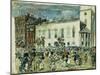 Park Street Church, Boston, C.1905-1907-Maurice Brazil Prendergast-Mounted Giclee Print