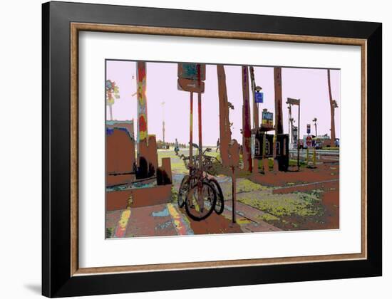 Park, Venice Beach, California-Steve Ash-Framed Giclee Print