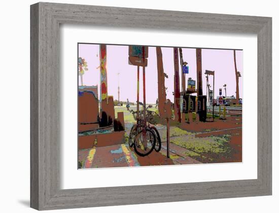 Park, Venice Beach, California-Steve Ash-Framed Giclee Print