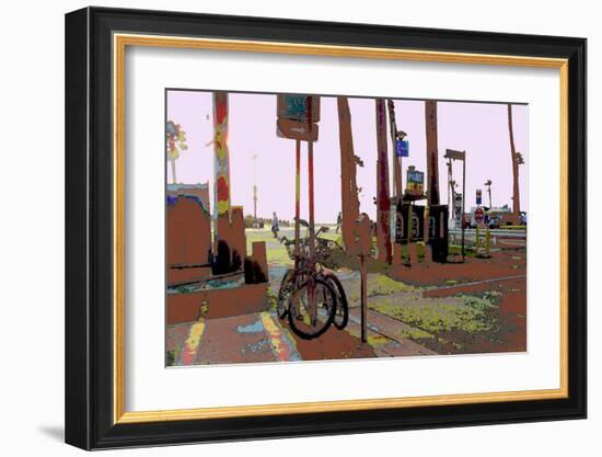 Park, Venice Beach, California-Steve Ash-Framed Giclee Print