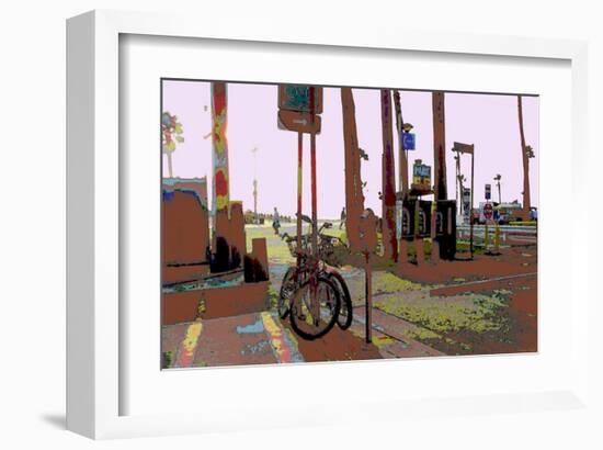 Park, Venice Beach, California-Steve Ash-Framed Giclee Print