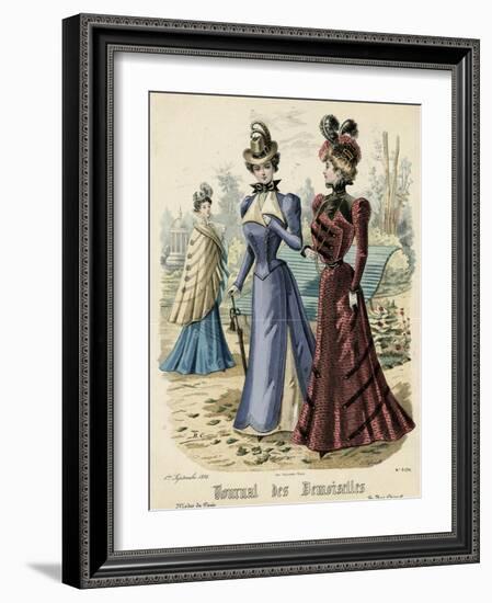 Park Wear 1898-null-Framed Art Print