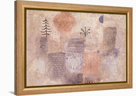 Park with the cool Crescent-Paul Klee-Framed Premier Image Canvas