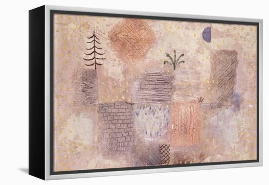 Park with the cool Crescent-Paul Klee-Framed Premier Image Canvas