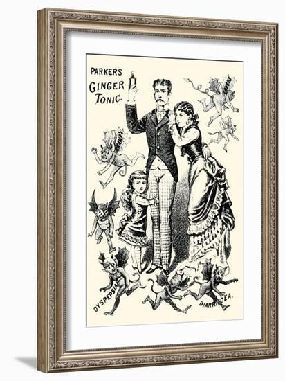 Parkers Ginger Tonic-null-Framed Art Print