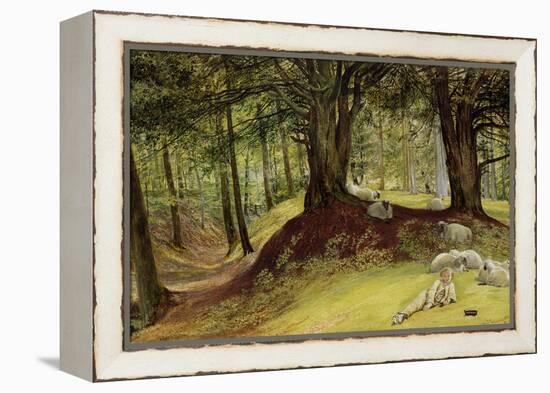 Parkhurst Woods, Abinger, Surrey-Richard Redgrave-Framed Premier Image Canvas