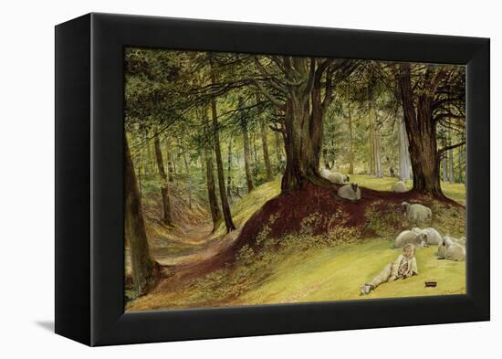 Parkhurst Woods, Abinger, Surrey-Richard Redgrave-Framed Premier Image Canvas