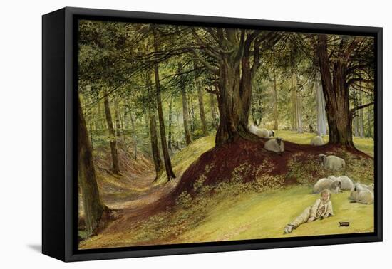 Parkhurst Woods, Abinger, Surrey-Richard Redgrave-Framed Premier Image Canvas