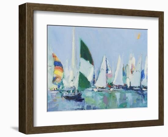 Parking Lot-Curt Crain-Framed Art Print