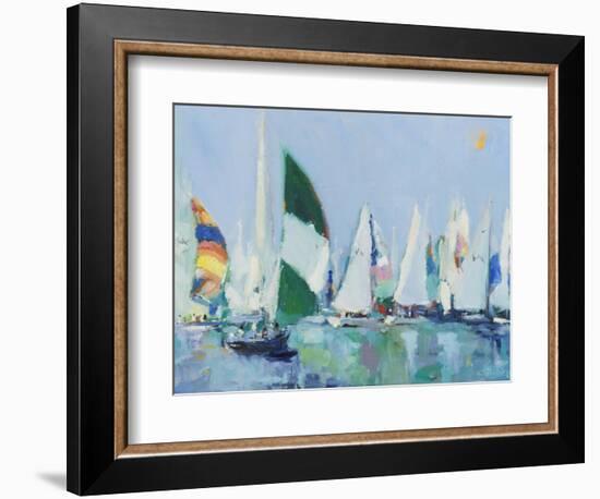 Parking Lot-Curt Crain-Framed Art Print