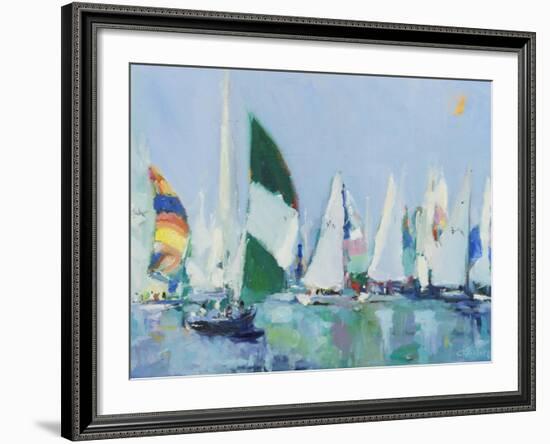 Parking Lot-Curt Crain-Framed Art Print