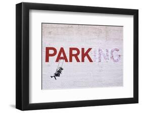Parking-Banksy-Framed Giclee Print