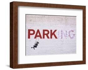 Parking-Banksy-Framed Giclee Print