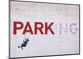 Parking-Banksy-Mounted Giclee Print
