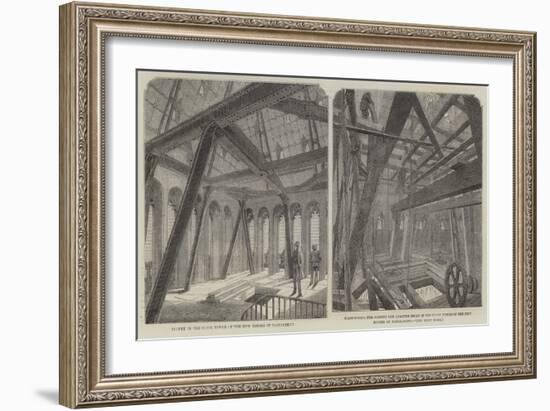 Parliament Bell Tower-null-Framed Giclee Print