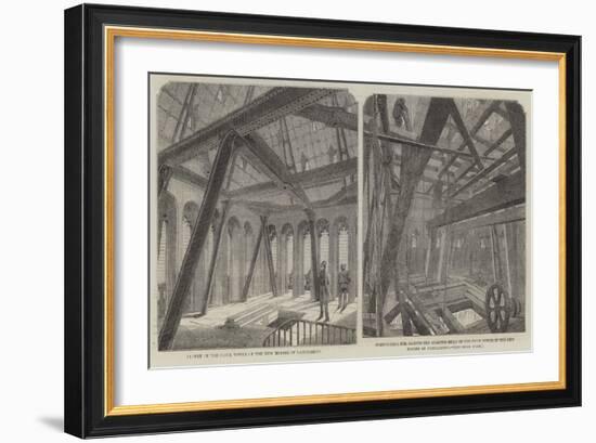 Parliament Bell Tower-null-Framed Giclee Print