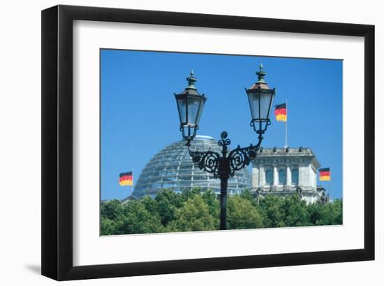 Parliament Bldg Berlin Germany-null-Framed Art Print