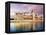 Parliament Building and Danube River, Budapest, Hungary-Miva Stock-Framed Premier Image Canvas