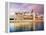 Parliament Building and Danube River, Budapest, Hungary-Miva Stock-Framed Premier Image Canvas