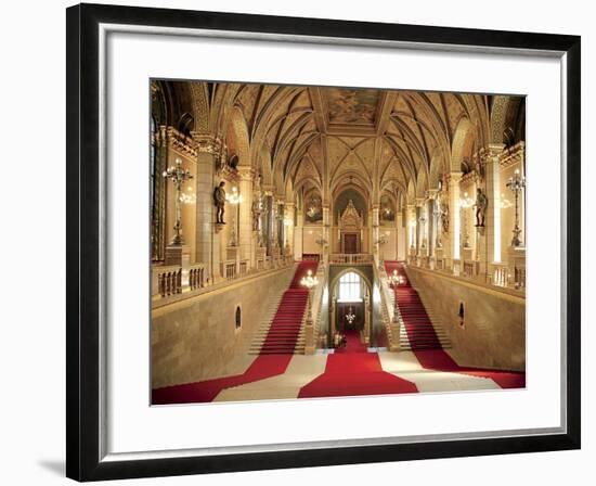 Parliament Building, Budapest, Hungary-Miva Stock-Framed Photographic Print