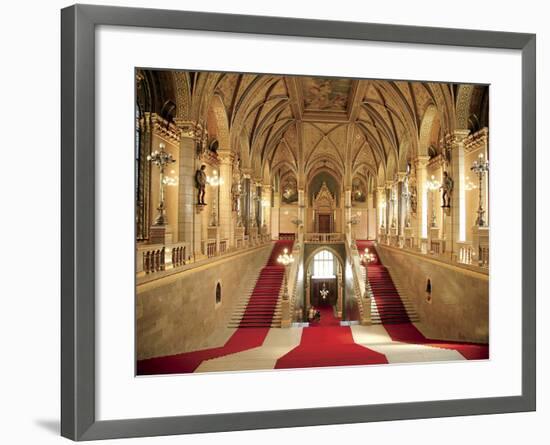 Parliament Building, Budapest, Hungary-Miva Stock-Framed Photographic Print