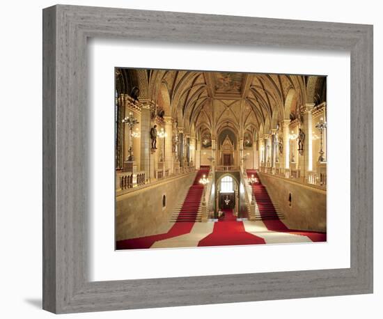 Parliament Building, Budapest, Hungary-Miva Stock-Framed Photographic Print