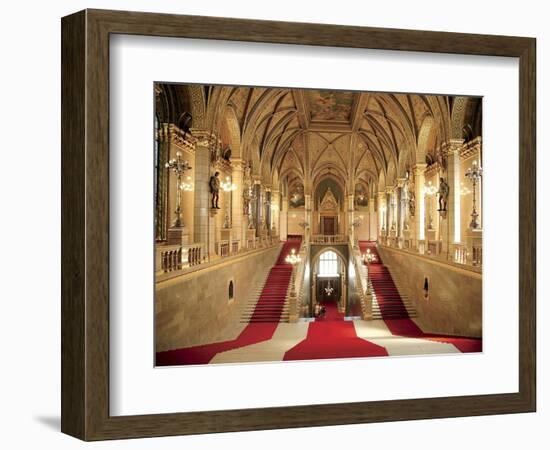 Parliament Building, Budapest, Hungary-Miva Stock-Framed Photographic Print