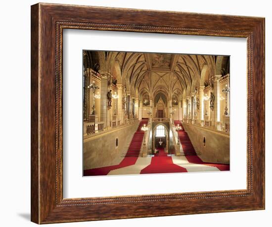 Parliament Building, Budapest, Hungary-Miva Stock-Framed Photographic Print